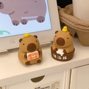 Adorno Capybara de Silicona 4 Modelos de 5 CM - Imagen 7
