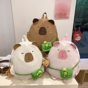 Mochila de Felpa Capybara | 3 Colores Surtidos - Imagen 1