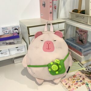 Mochila de Felpa Capybara | 3 Colores Surtidos - Imagen 4