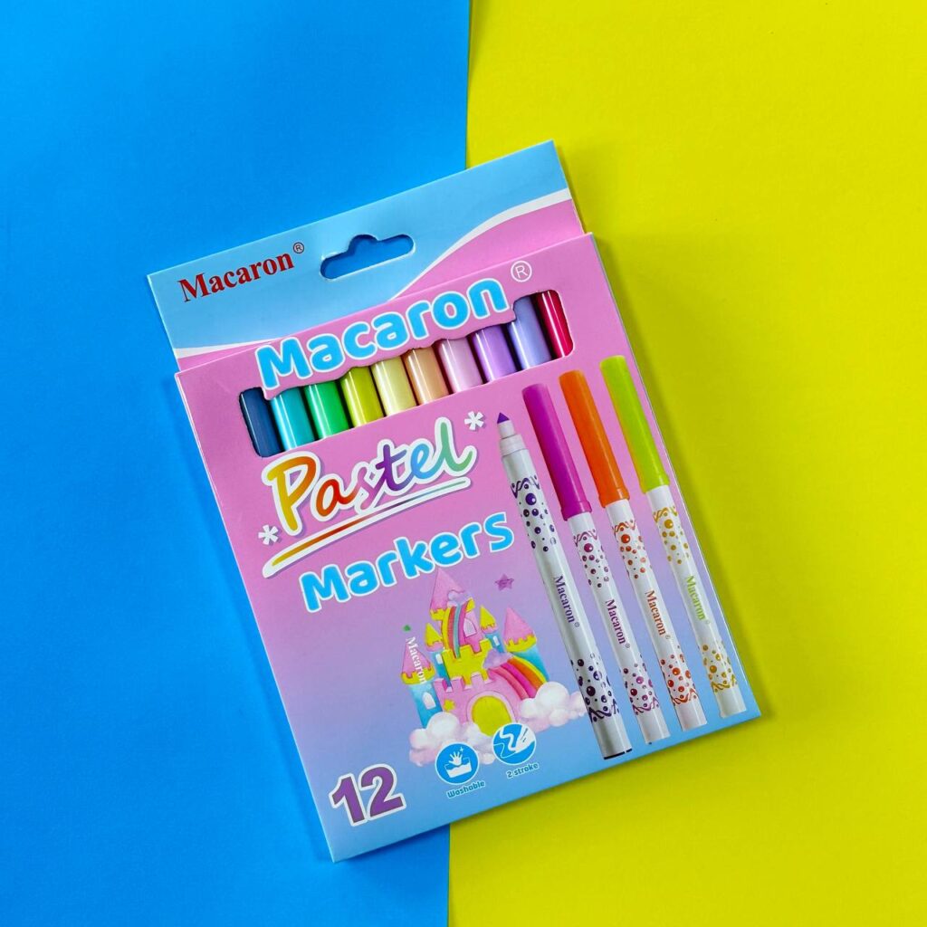 Marcadores Colores pastel