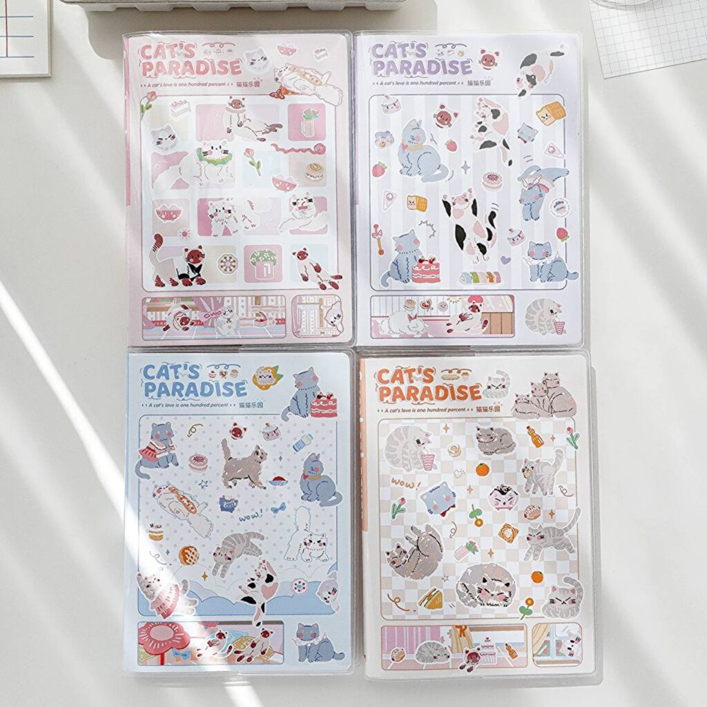 Libreta Gato Paradise hojas con Diseño