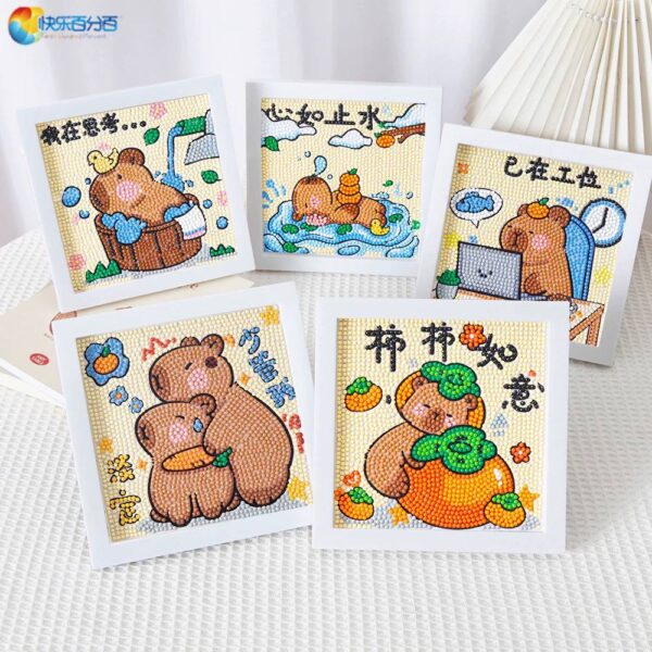 Pintura de Diamante Capybara pequeña
