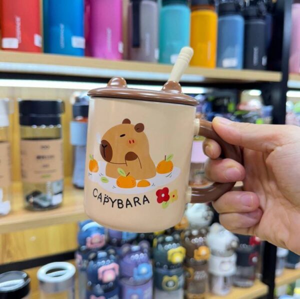 Taza de cerámica de Capybara