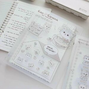 Libreta de Gato Transparente 60 Hojas - Imagen 4
