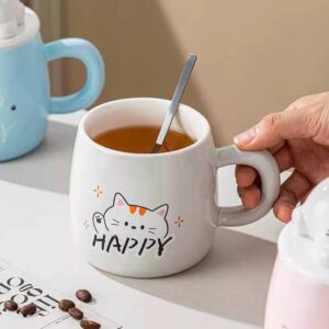Taza de Cerámica con Diseño de Gatito - Imagen 3