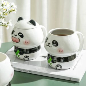 Tazas de Cerámica Diseño de Panda - Imagen 3