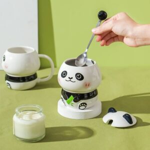 Tazas de Cerámica Diseño de Panda