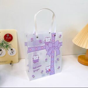 Bolsa de Regalo Transparente con un diseño de Moño - Imagen 4