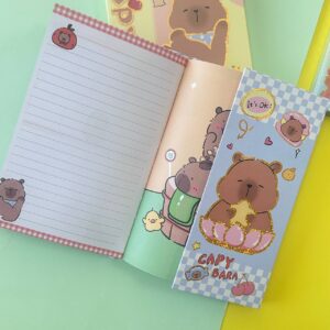 Libreta Capybara Colores Pastel 112 Hojas 4 Modelos - Imagen 3