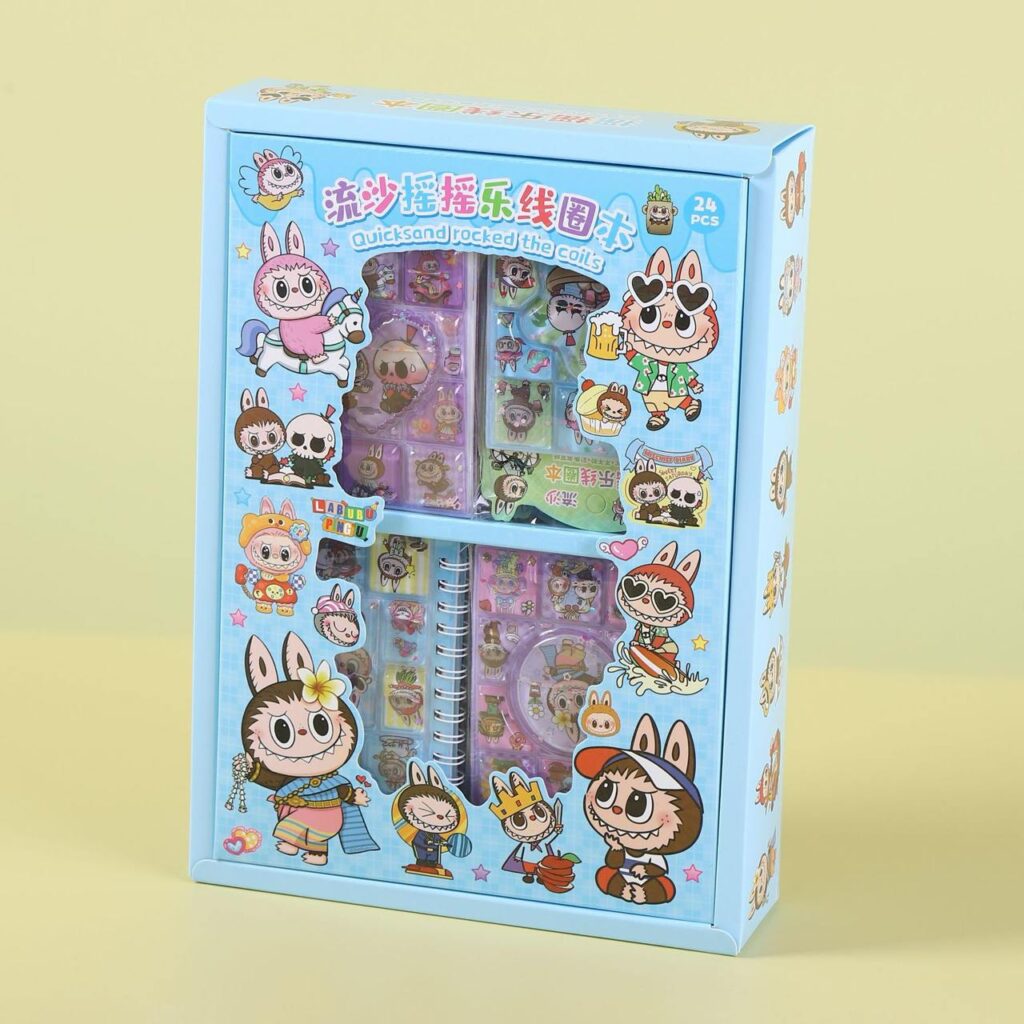 Mini Libreta + Stickers La Bubu | Set Surtido de 3 Modelos