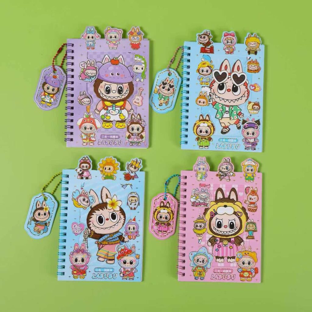 Mini Libreta La Bubu y/o Capybaras 4 Colores