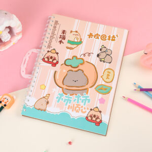 Croquera Kawaii Capybara | 50 Hojas en Blanco | 4 Modelos Surtidos - Imagen 3
