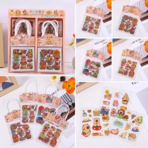 Bolsa de Stickers 40PCS capybara