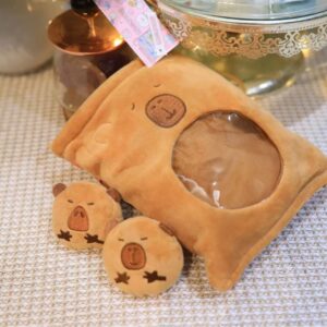 bolsa con dos pelcuhes de Felpa Capybara 🧸✨ - Imagen 5