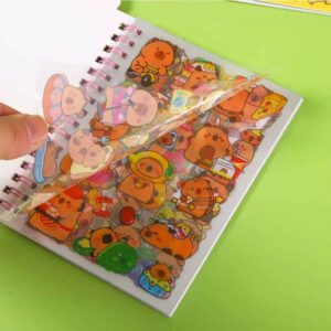 Mini Libreta + Stickers Capybara 📝✨ - Imagen 5