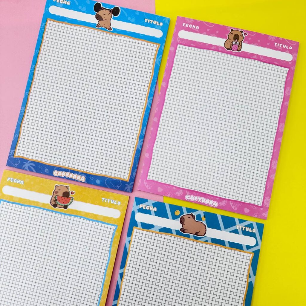 Esquela diseño de Capybara