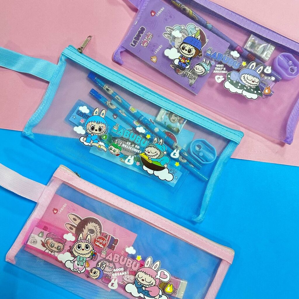 Set de Papelería La Bubu 7 Piezas 3 Diseños