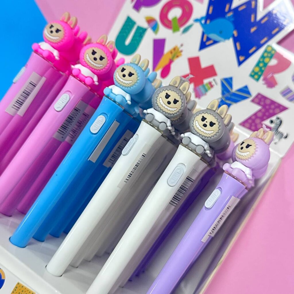 Bolígrafo La Bubu con Luz de 4 Modelos