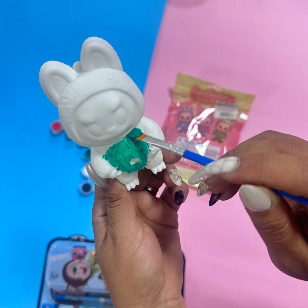 DIY Adorno La Bubu - Figura para Pintar