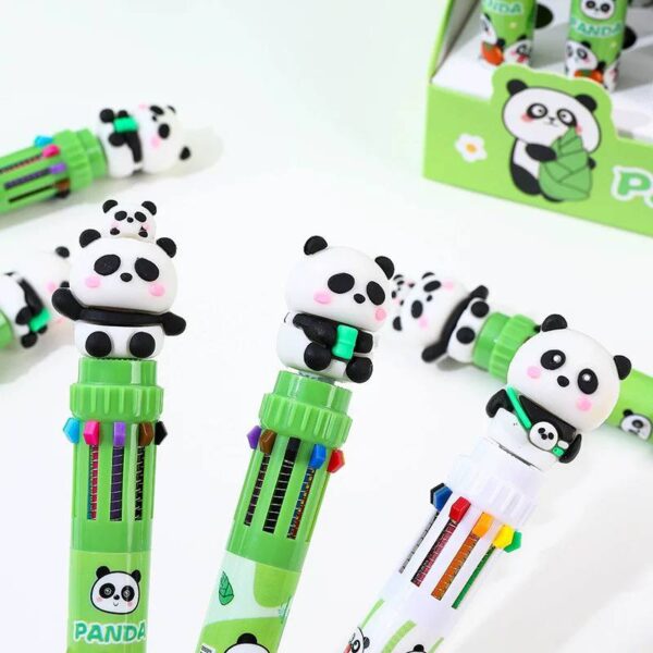 Lapiz 10 colores diseño de Panda - Imagen 3