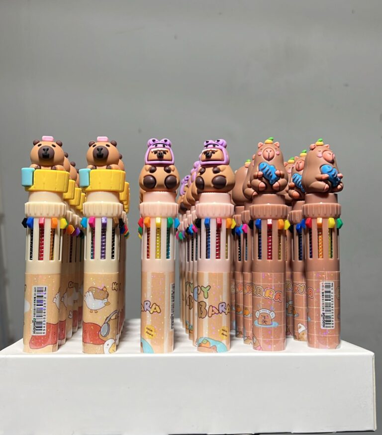 Lápiz Multicolor Capybara Fish 10 Colores en 1