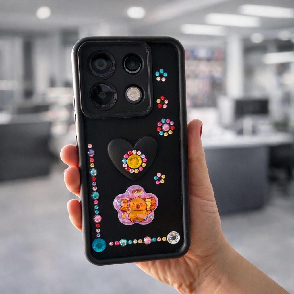 Stickers Capybara con Brillos