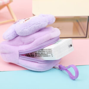 Monedero de Peluche Estilo Mochila La Bubu 🎒🐻✨ - Imagen 7