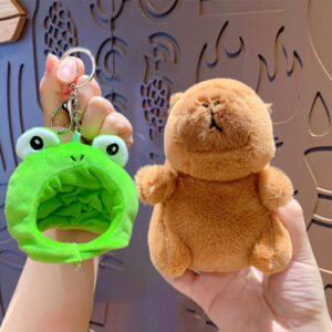 Llavero Peluche Capybara Animalitos 🧸✨ - Imagen 4
