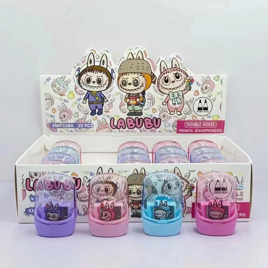 Sacapuntas La Bubu con Doble Filo 4 Colores