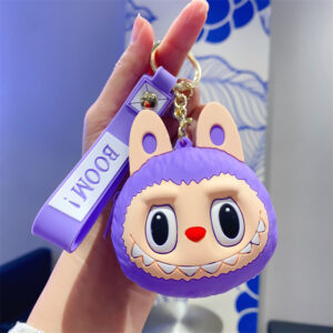 Llavero Billetera Cara de La Bubu 🐻✨ - Imagen 4