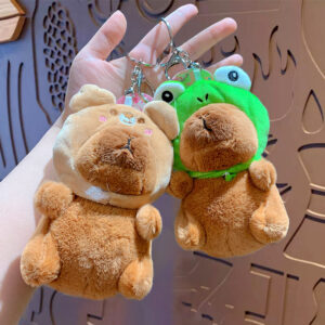 Llavero Peluche Capybara Animalitos 🧸✨ - Imagen 5