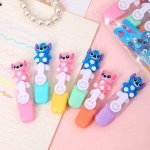 Set de 5 Destacadores diseño Stitch - Imagen 2