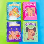 Libreta Capybara hoja Lineal 4 Modelos 70 hojas