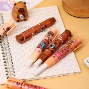 Goma Retráctil Tonalidades Café Capybara 🦫🖍️ - Imagen 3