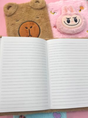 Libreta Peluda Capybara y La Bubu 🐻📖✨ - Imagen 7