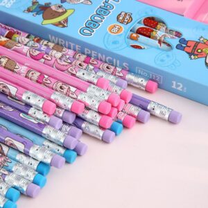 Caja de 12 Lápices Grafito La Bubu 🐻✨ - Imagen 3