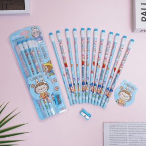 ✏️ Set de 12 Lápices Grafito La Bubu 🐻✨ - Imagen 3