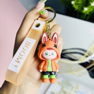 🔑 ¡Llavero La Bubu Encapuchada – Dulzura y estilo en un accesorio! 🎀✨ - Imagen 3