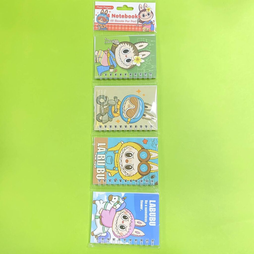 Mini Set de 4 Libretas La Bubu