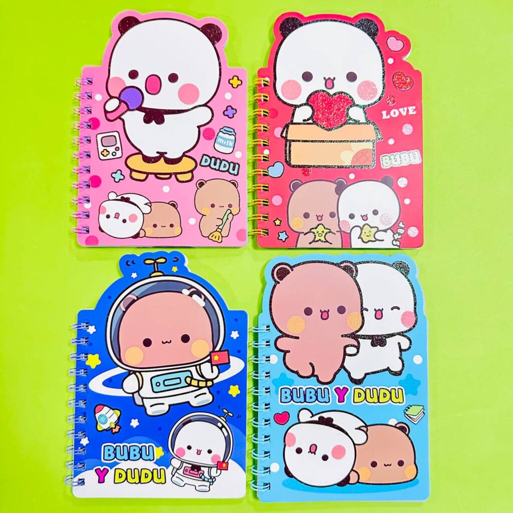 Mini Libreta Bubu y Dudu 4 Modelos 60 Hojas