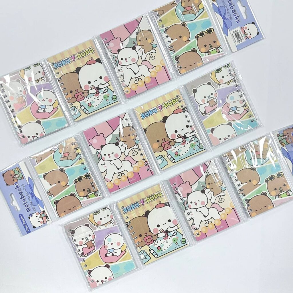 📖 Mini Set de 4 Libretas Bubu y Dudu 📖