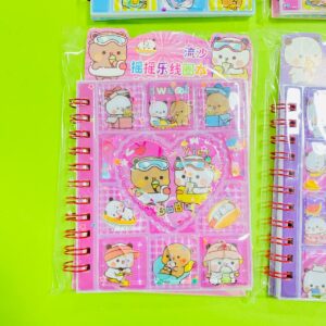 Mini Libreta + Stickers Bubu y Dudu - Imagen 4