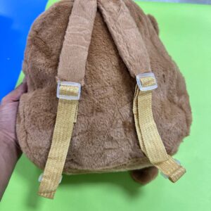 Mochila Estilo Peluche de Capybara Único Modelo - Imagen 3