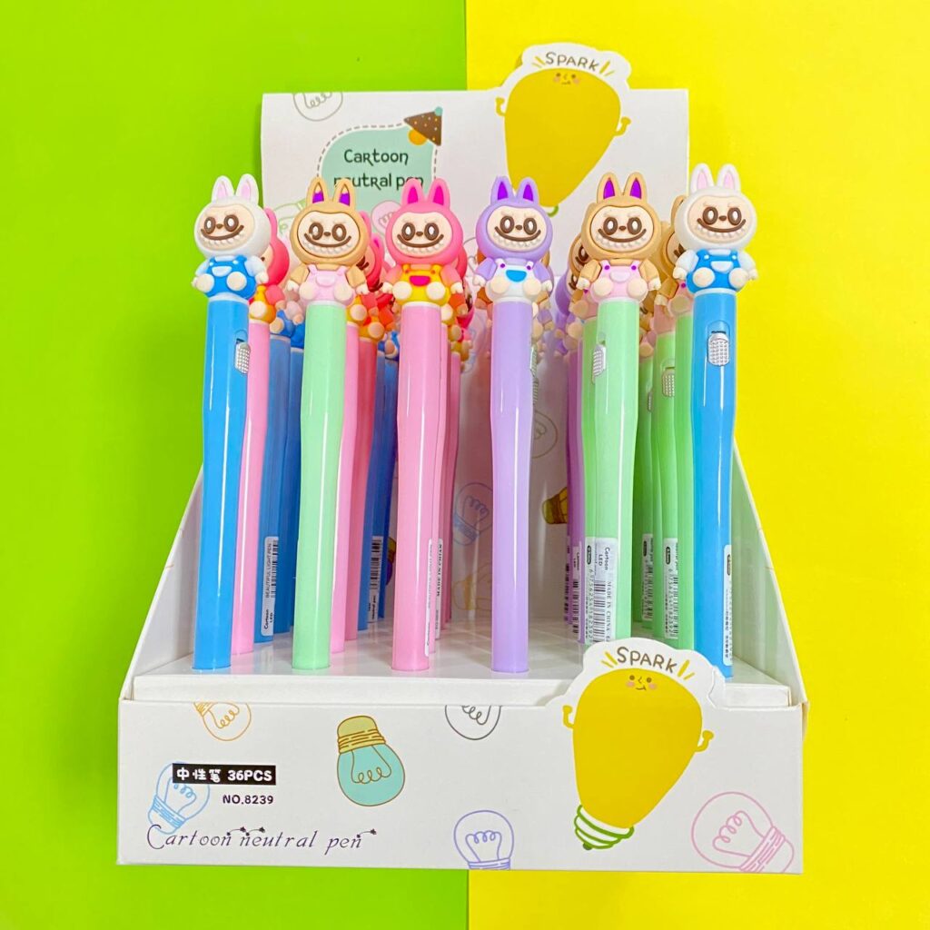 Lápiz con Luz La Bubu 4 Modelos Tinta Azul