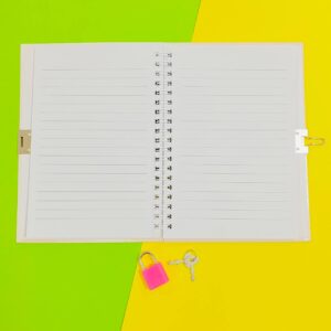 Mini Libreta con Candado Capybara - Imagen 3