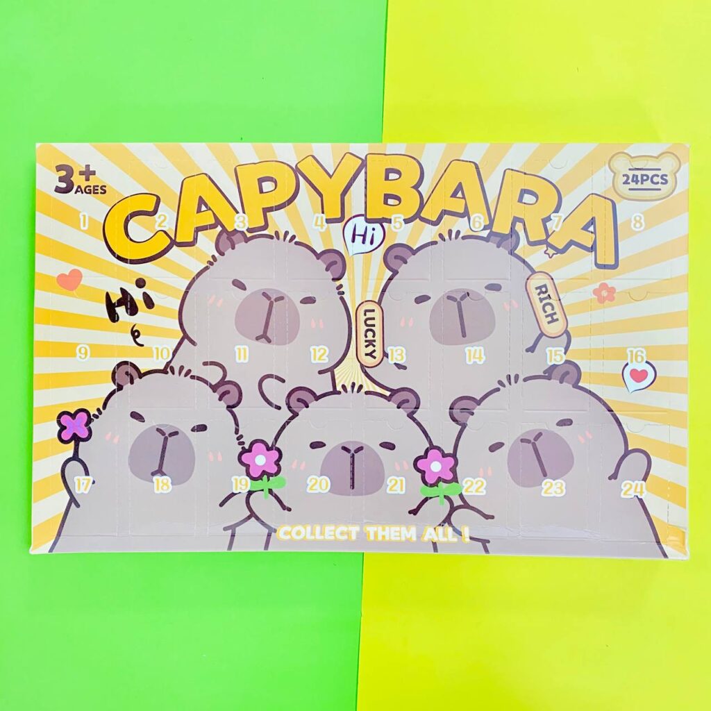 🌟Calendario de adviento 24PCS Capybara 🐹✨