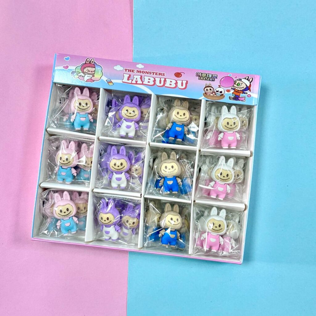 🌸 Mini Goma Colores Pastel La Bubu 🌸✨