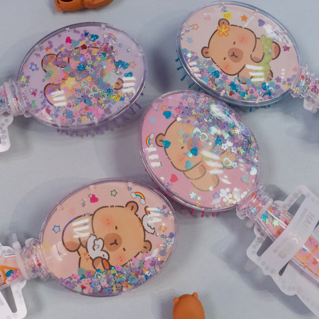 Cepillo de Pelo ovalado de Capybara