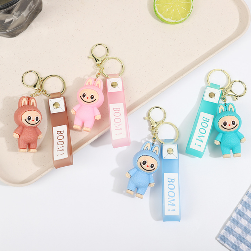 🔑 ¡Llavero Cuerpo La Bubu – Adorabilidad en tu bolsillo! 🎀✨