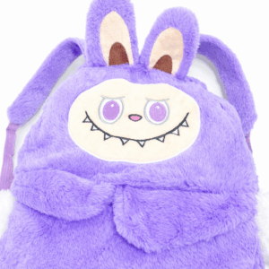 Mochila de Felpa La Bubu Purpura Modelo Único - Imagen 4